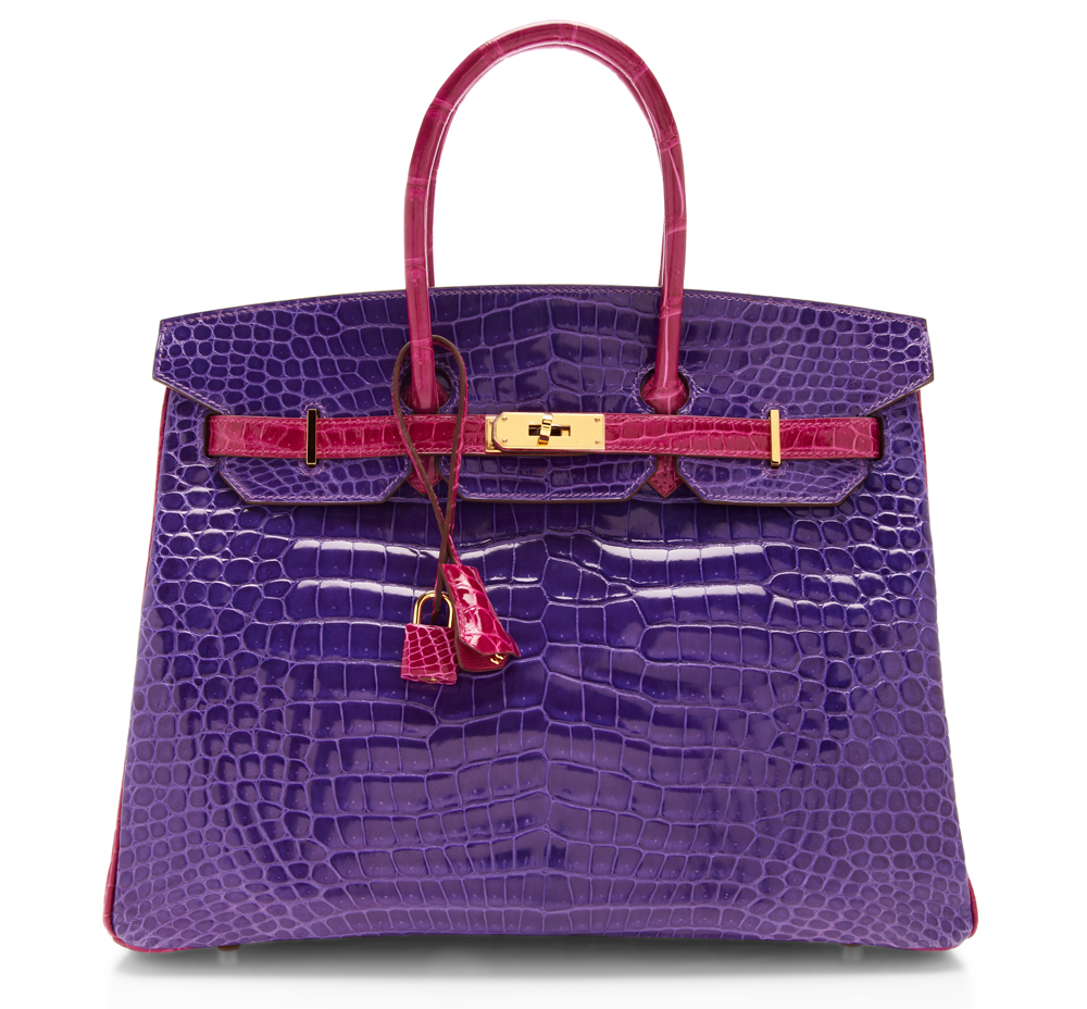 Hermes Bicolor Crocodile Birkin