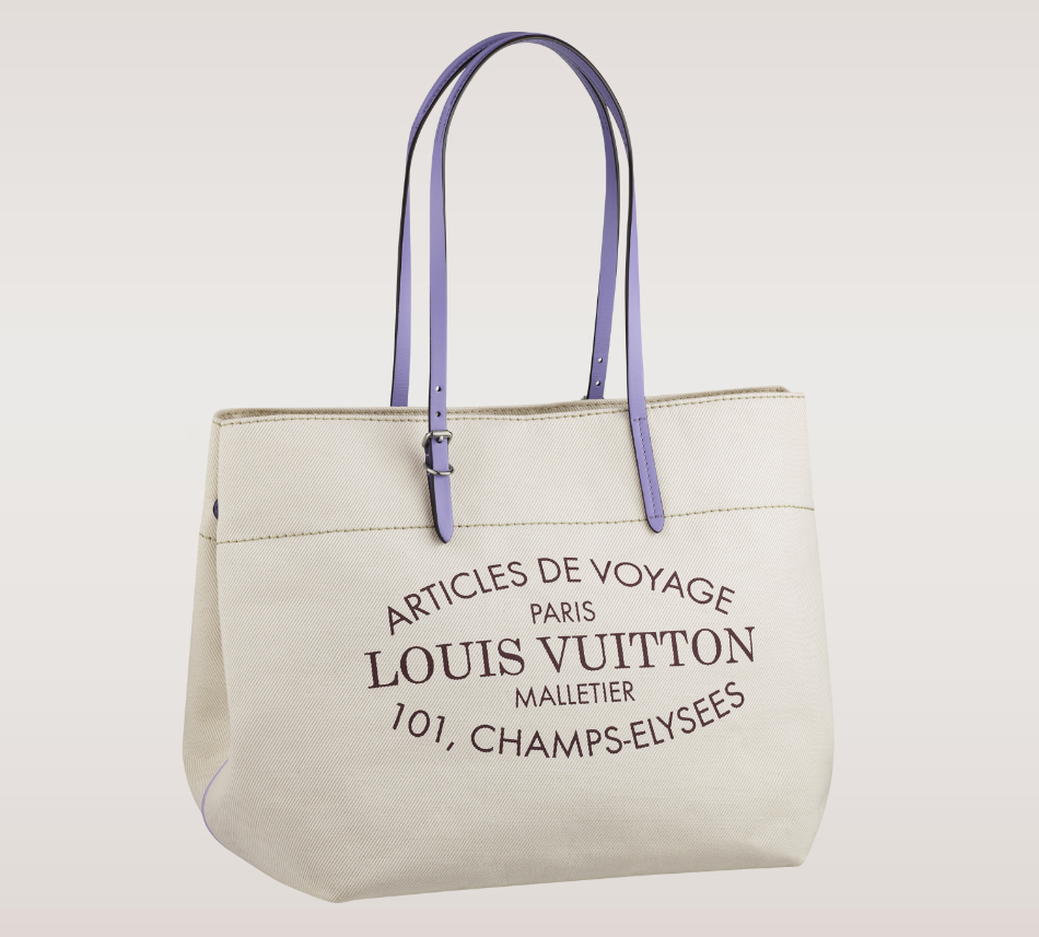 Louis Vuitton Cabas MM Tote Lilas