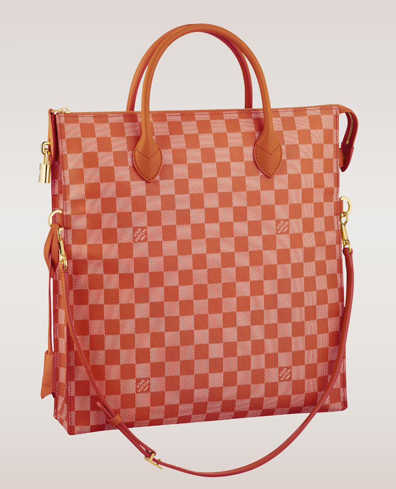 Louis Vuitton Damier Couleurs Mobil Tote Piment