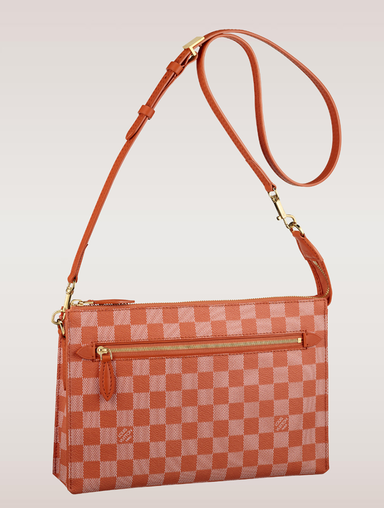 Louis Vuitton Damier Couleurs Modul Shoulder Bag Piment