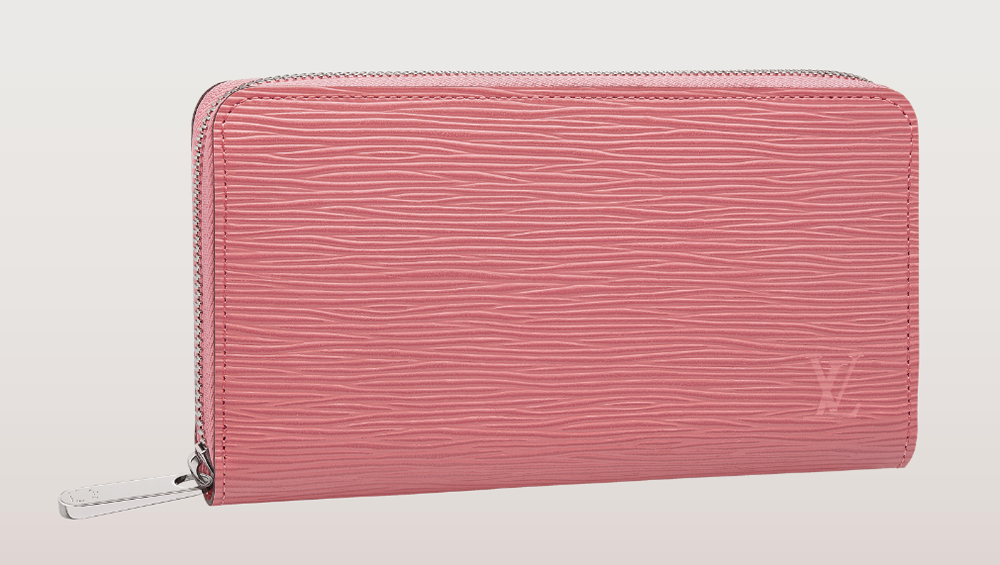 Louis Vuitton Epi Zippy Wallet Corail