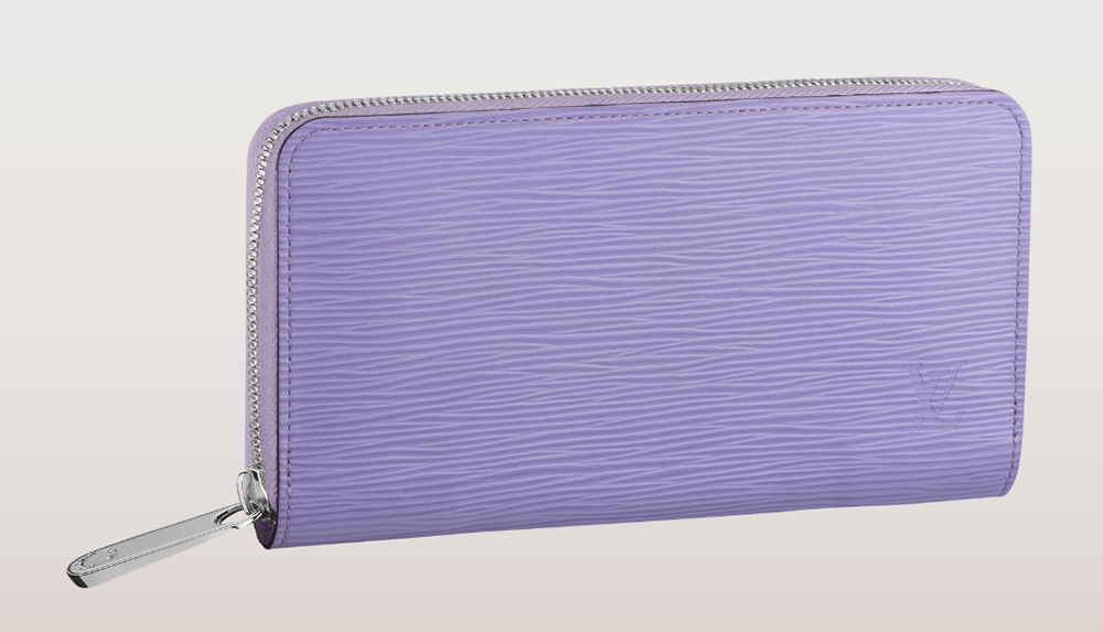 Louis Vuitton Epi Zippy Wallet Lilas