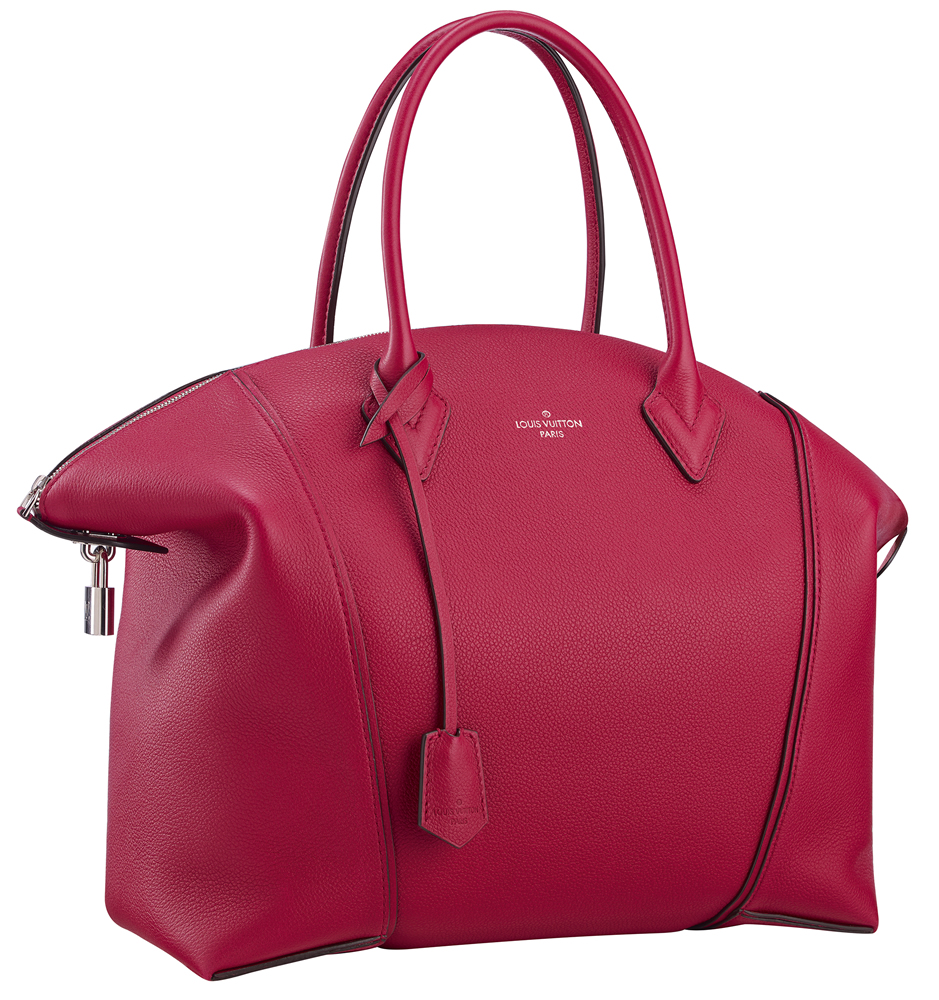 Louis Vuitton Soft Lockit Framboise