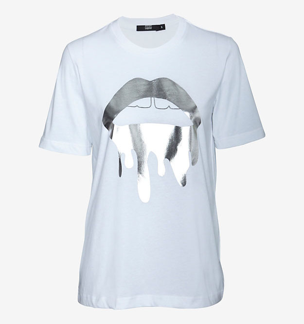 Markus Lupfer EXCLUSIVE Foil Lip Graphic Tee