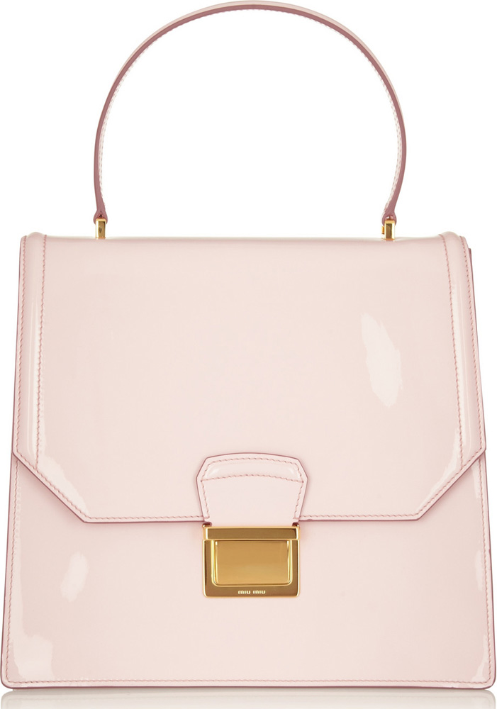 Miu Miu Lady Patent Leather Tote