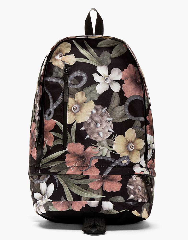 Mens floral backpack shop