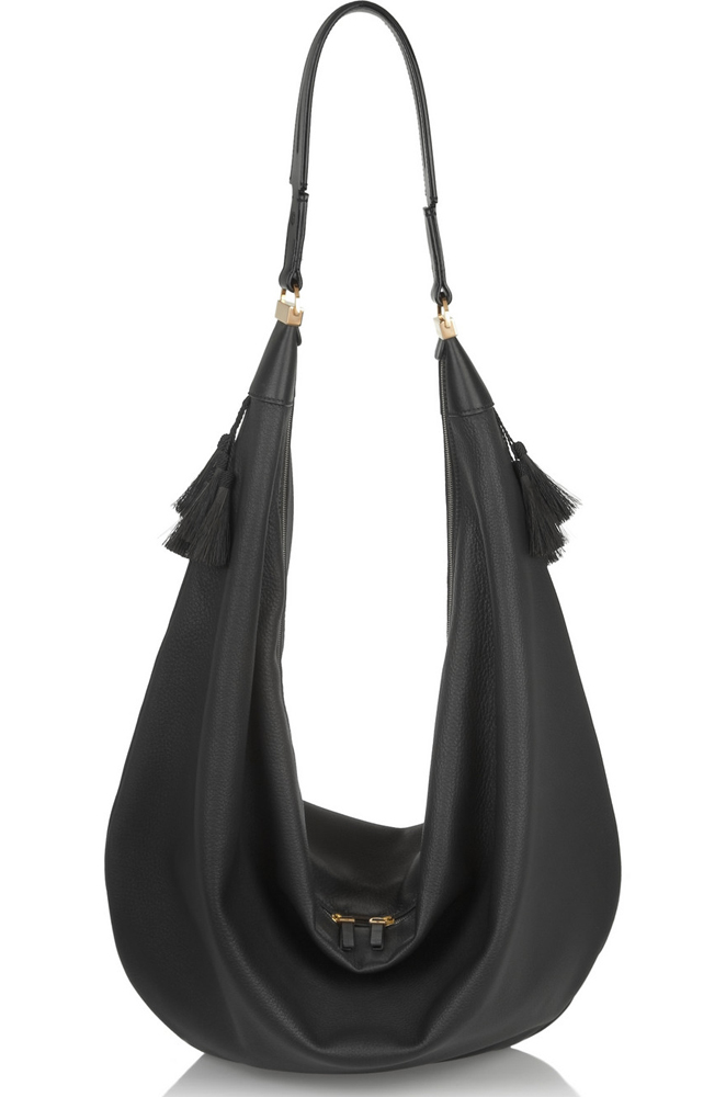 The Row Sling Leather Shoulder Bag