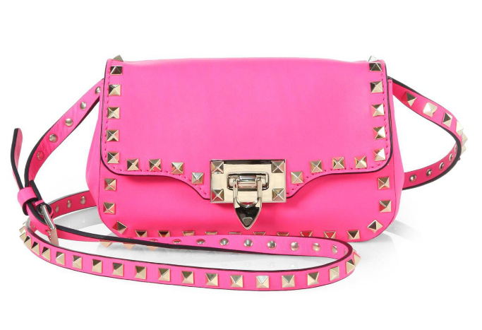 Valentino Rockstud Flap Shoulder Bag