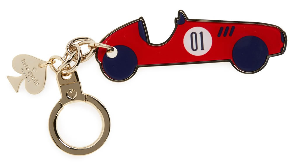 kate spade new york Fast Lane Key Chain