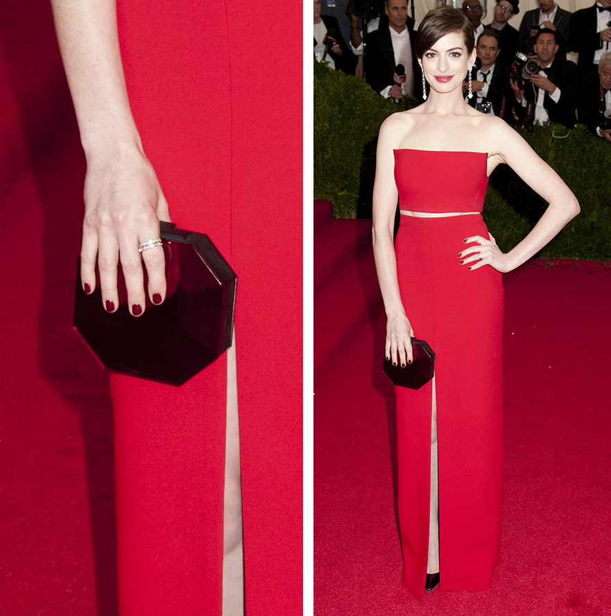 Anne Hathaway Rauwolf Gemstone Clutch