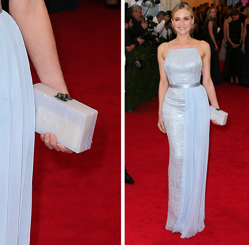 Diane Kruger Edie Parker Jean Clutch