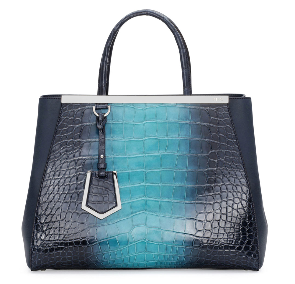 Fendi Alligator 2Jours Bag