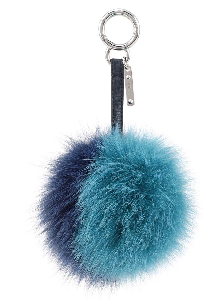 Fendi Fur Charm Blue