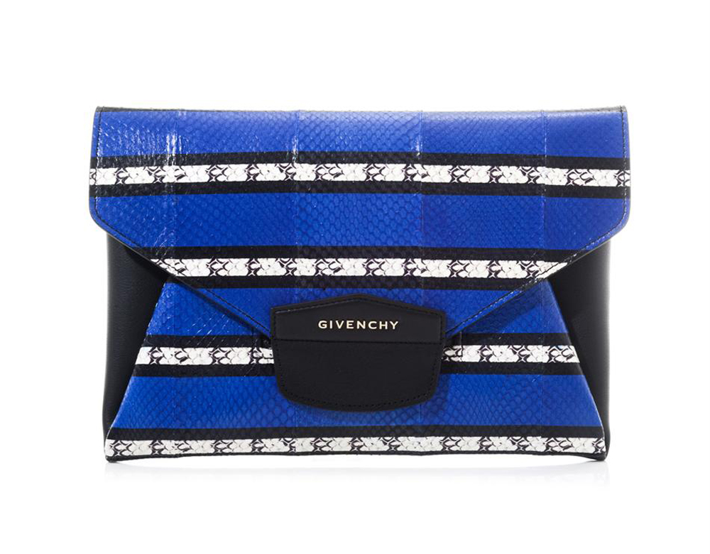 GIVENCHY Antigona striped ayers clutch