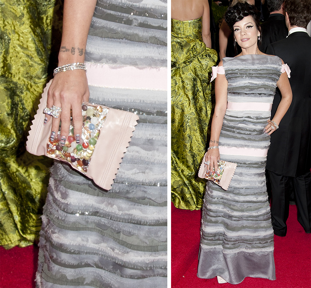 Lily Allen Chanel Candy Clutch