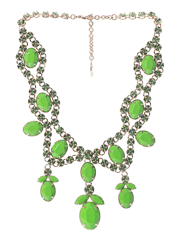 Valentino Statement Crystal Necklace