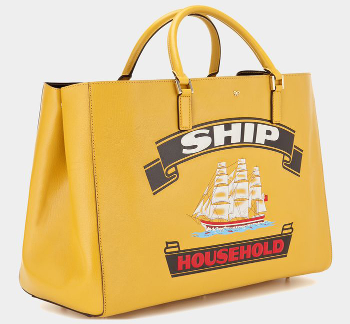 Anya Hindmarch Ebury Maxi Featherweight Ship Household Tote