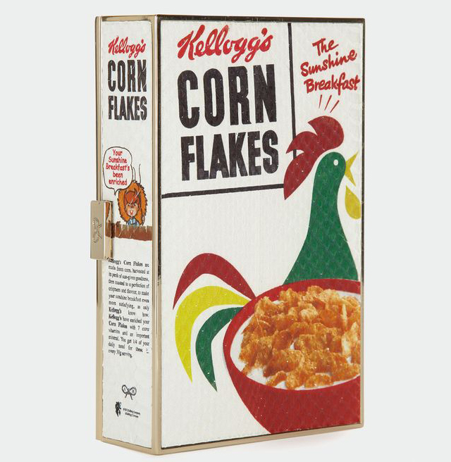 Anya Hindmarch Imperial Corn Flakes Clutch