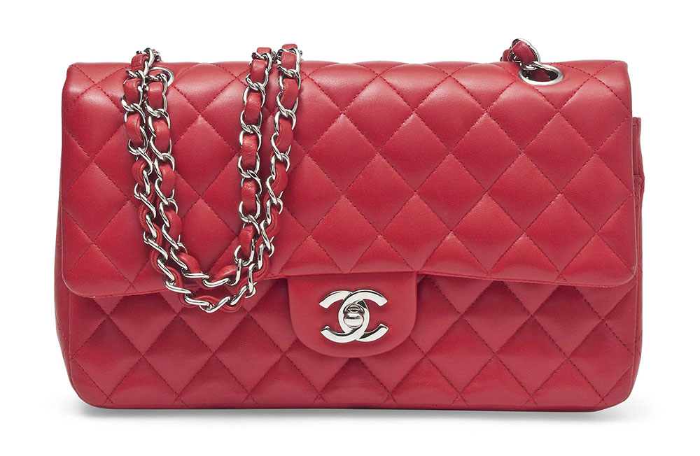 Chanel Classic Double Flap Bag Scarlet