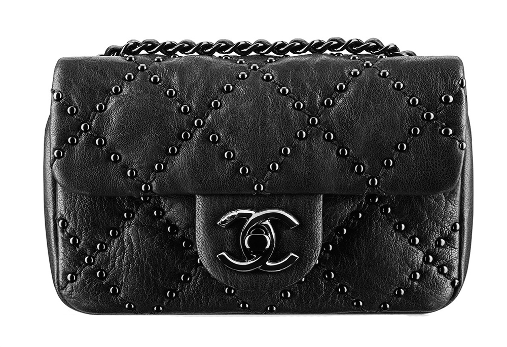 Chanel Mini Studded Flap Bag