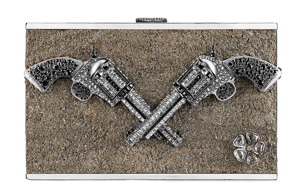 Chanel Strass Pistol Minaudiere