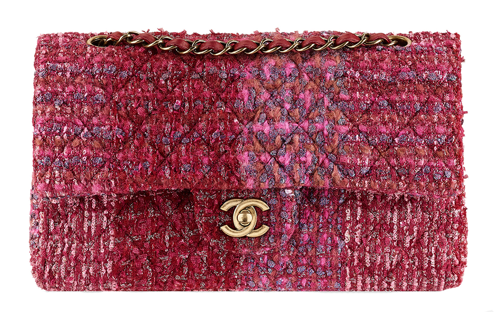 Chanel Tweed Classic Flap Bag