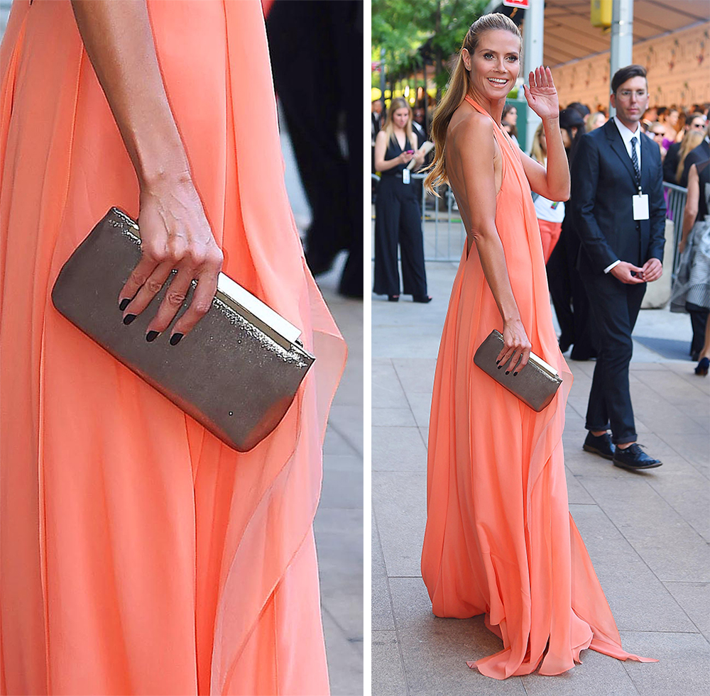 Heidi Klum Jimmy Choo Clutch