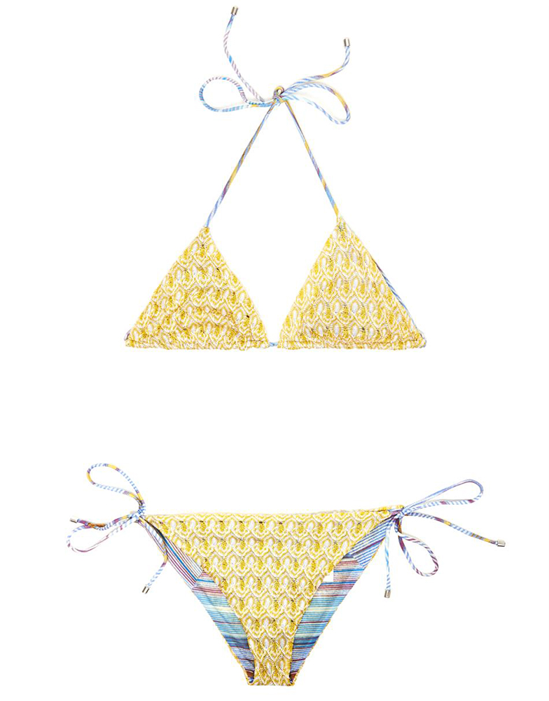 Missoni Mare Diamatino-Knit Reversible Bikini