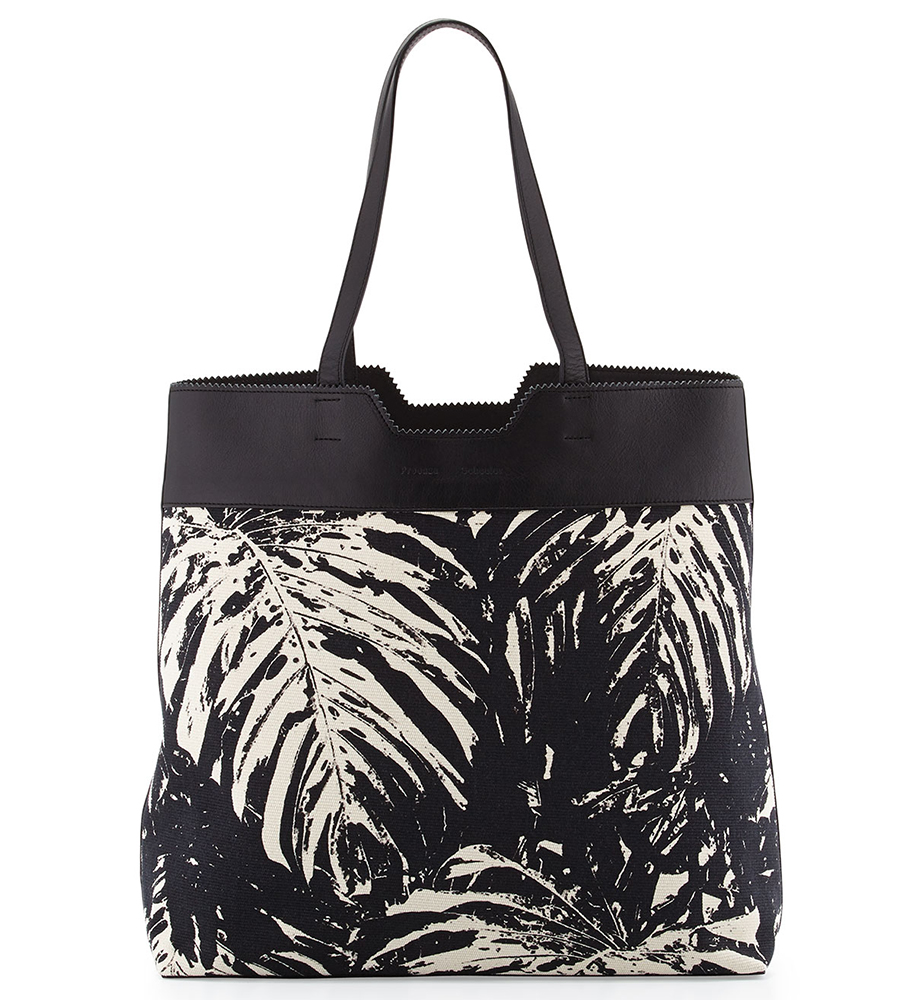 Proenza Schouler Paper Bag Printed Canvas Tote