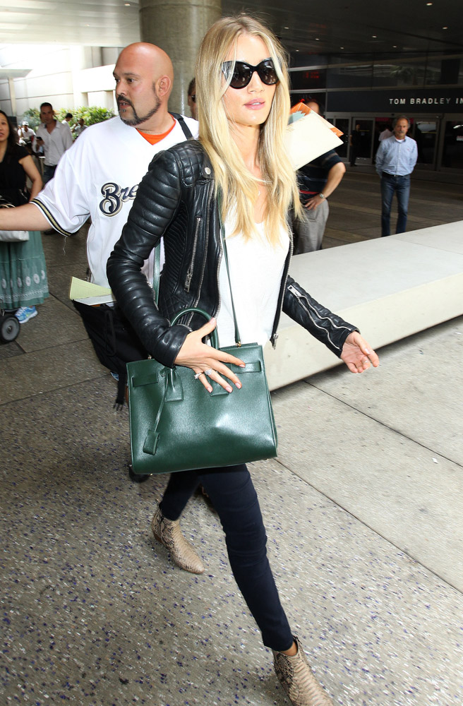 Rosie Huntington-Whiteley Saint Laurent Sac de Jour Tote-3