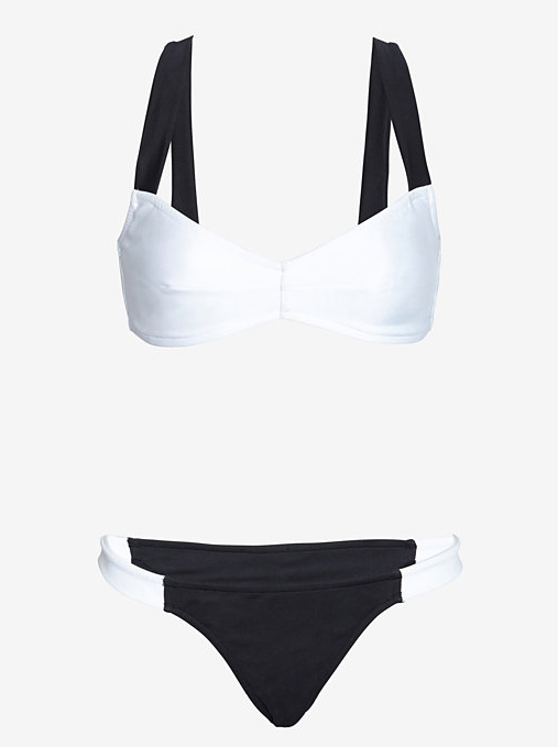 Salinas Bicolor Cross Back Bikini