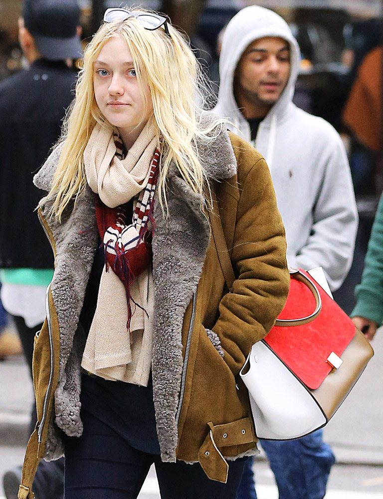 The Many Bags of Dakota and Elle Fanning-11