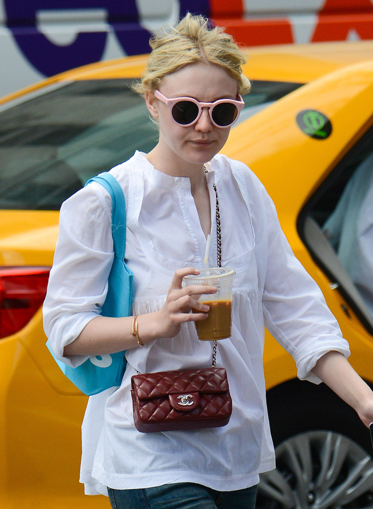 The Many Bags of Dakota and Elle Fanning-29