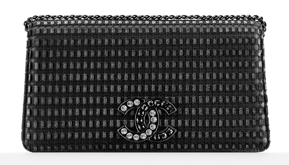 Chanel Embellished Logo Evening Bag 3600