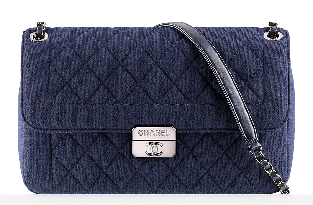 Chanel Large Jersey Flap Bag 3300