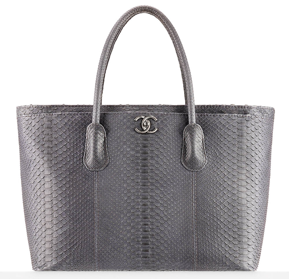 Chanel Large Python Shopping Bag