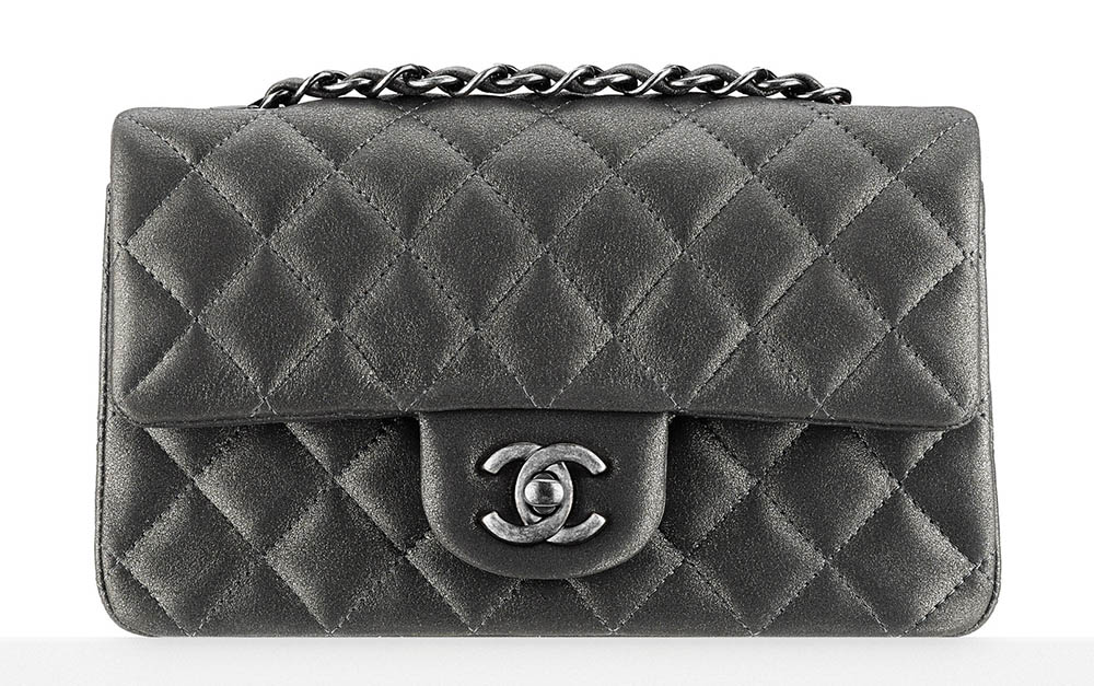 Chanel Metallic Classic Flap Bag 2900