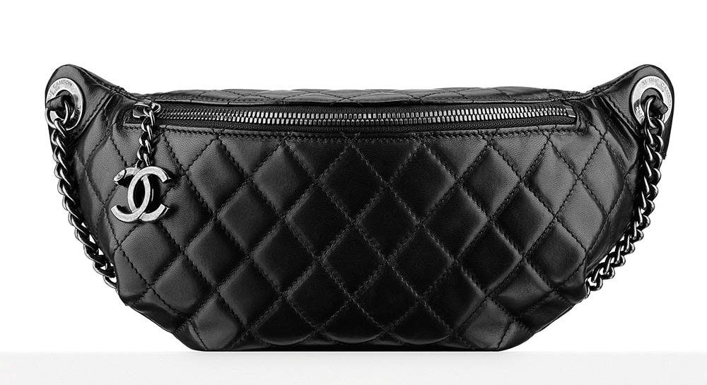 Chanel Waist Bag Black 2000