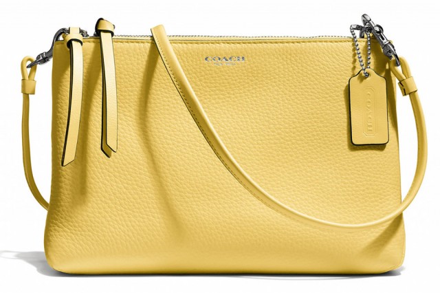 Coach Bleecker Triple Zip Crossbody