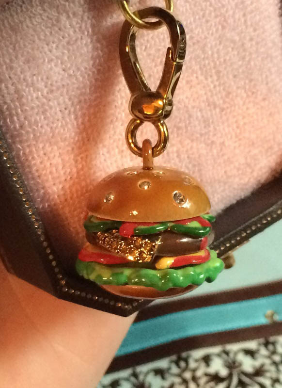 Juicy Couture Burger Charm