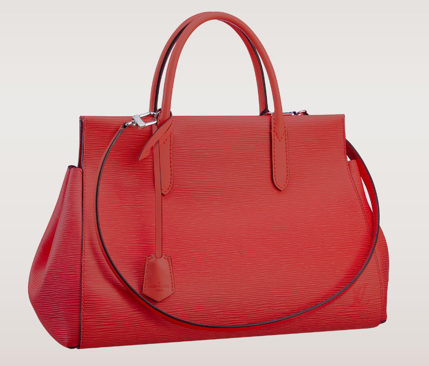 Louis Vuitton Marly MM Coquelicot