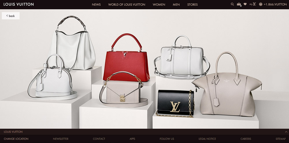 Louis Vuitton New Website 3