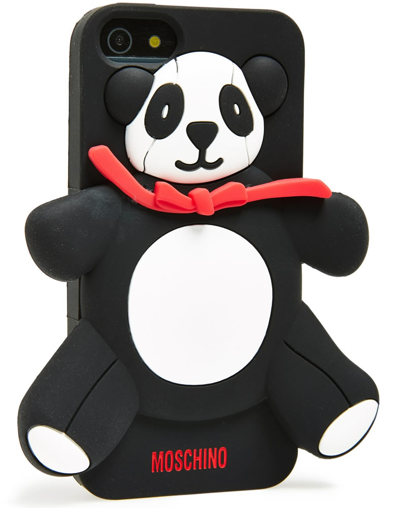 Moschino Panda Bear 3D Rubber iPhone 5 Case