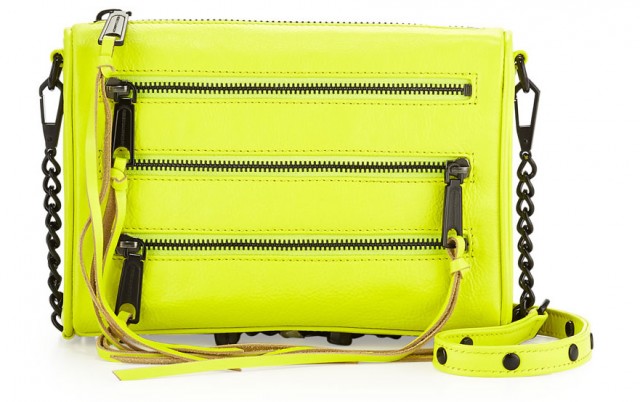 Rebecca Minkoff Five-Zip Mini Crossbody Bag