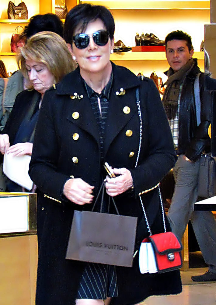 Kris jenner hotsell chanel bag