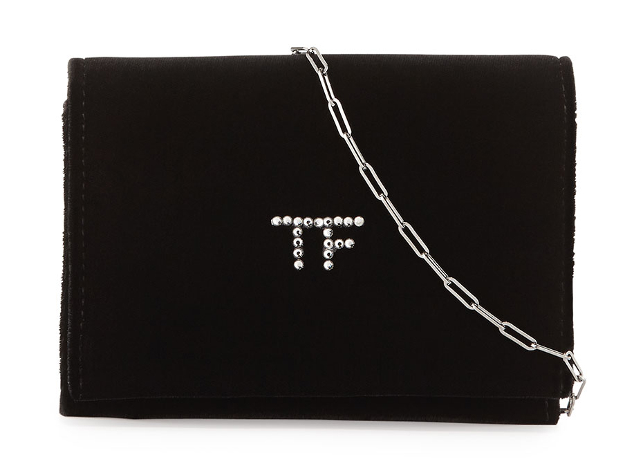 Tom Ford TF Velvet Chain Crossbody Bag
