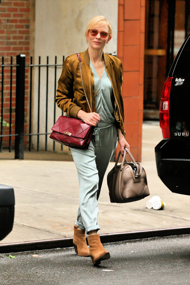 Cate Blanchett Roger Vivier Prismick Shoulder Bag Givenchy Lucrezia Satchel 3