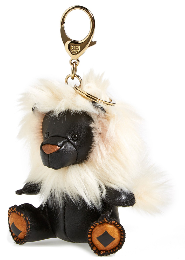 MCM Lion Charm Key Fob