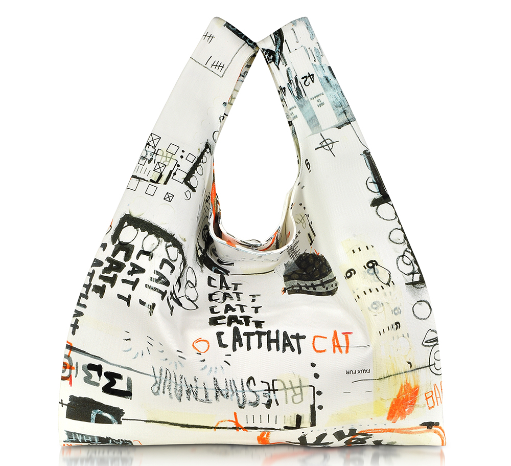 MM6 Maison Martin Margiela Printed Canvas Tote