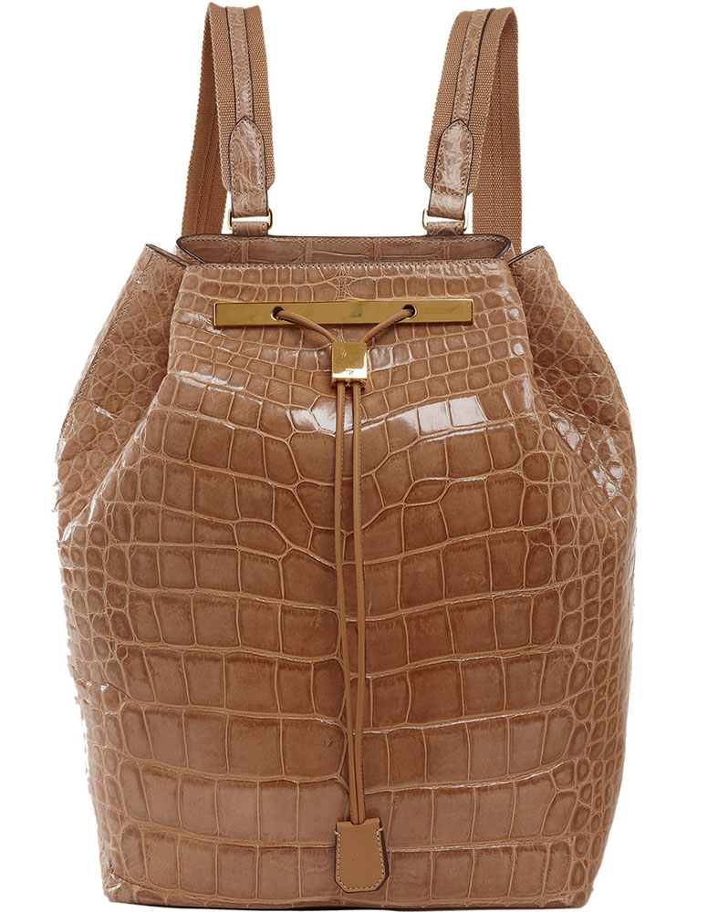 The Row Alligator Backpack
